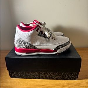 Air Jordan 3 Retro GS ‘Cardinal Red’